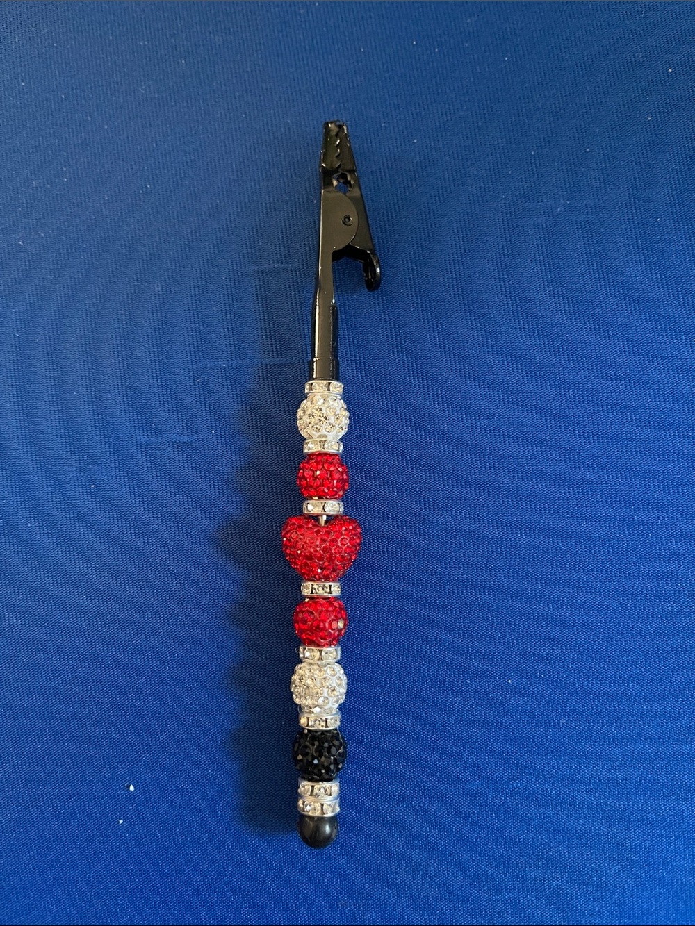 Handmade Beaded Alligator Clip